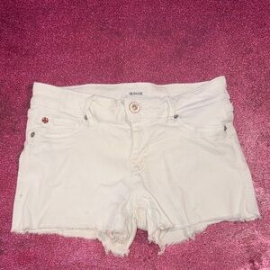 Hudson Jeans Women's White Jean Shorts